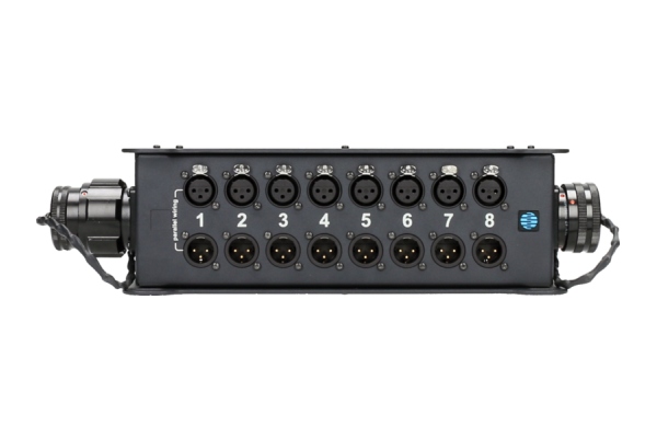 TrussLink 8x XLR 3p F||M - 2x RMP 25p F/M8-channel - single ground